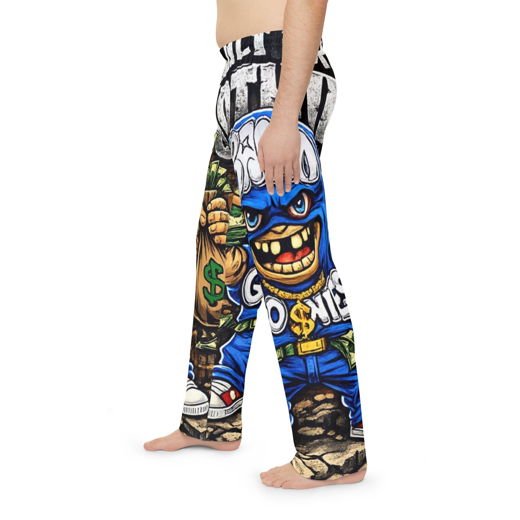Men's Pajama Pants | Blue Goonie "Built from Nothing"