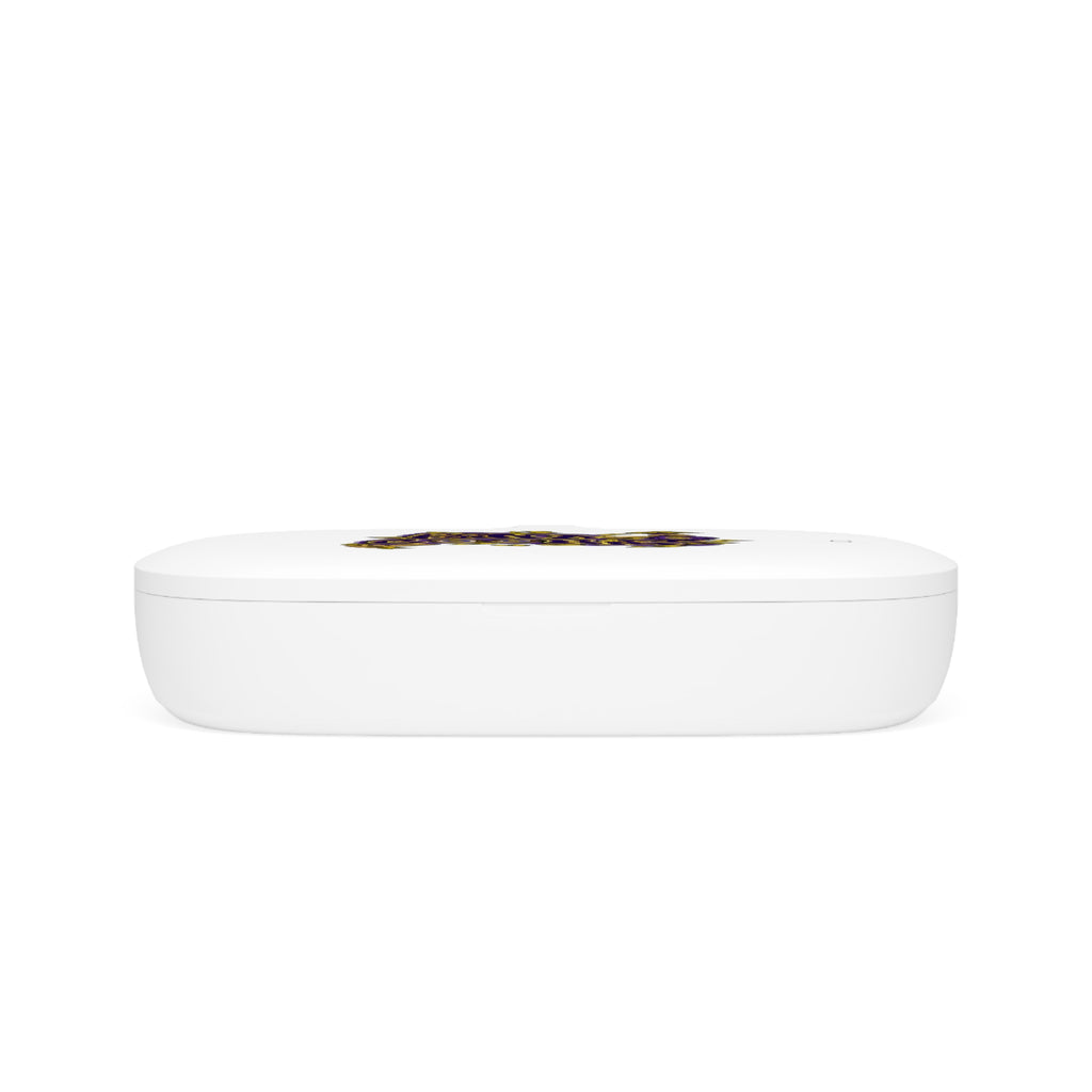 Purple & Yellow Band Goonie UV Phone Sanitizer and Wireless Charging Pad