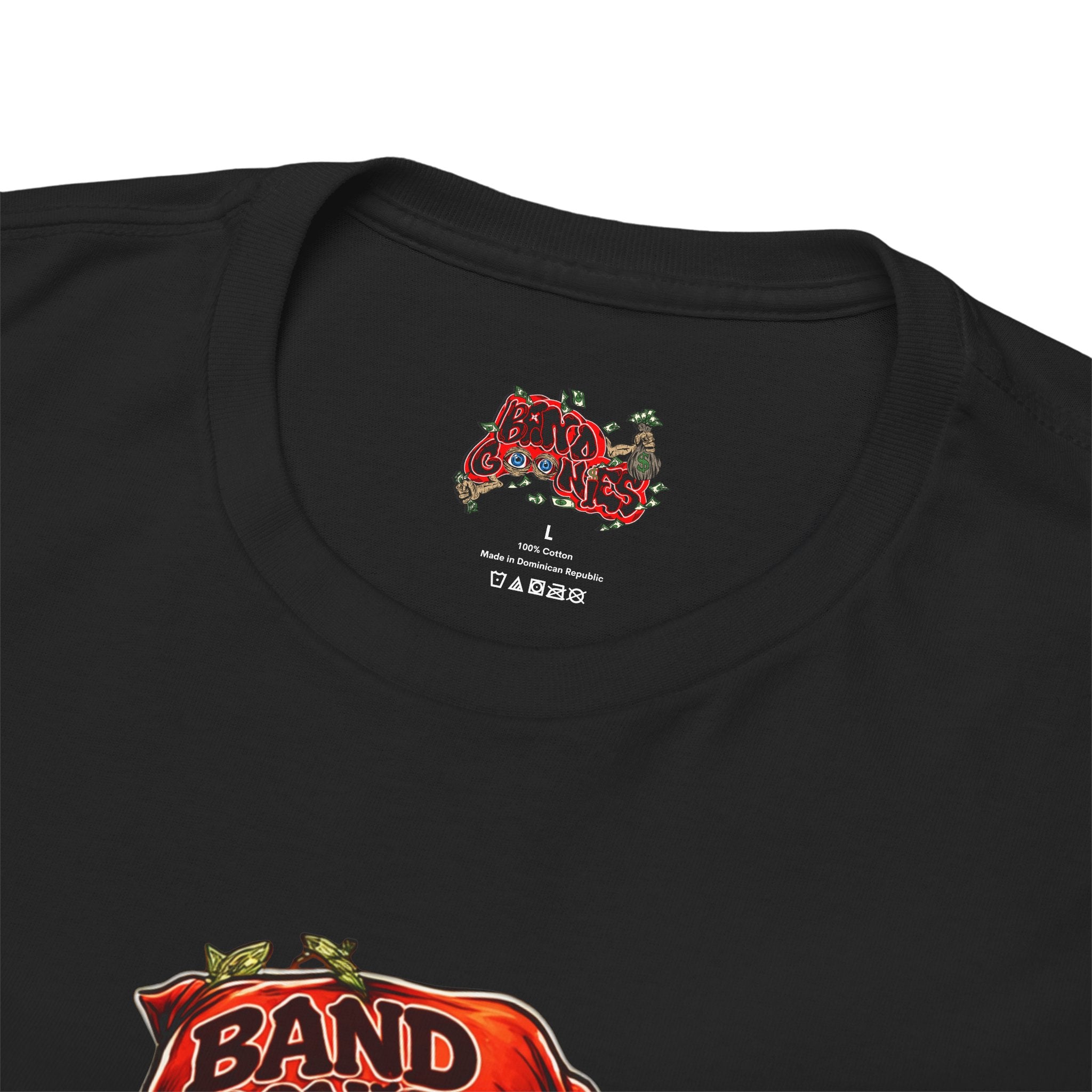 Heavy Cotton T-Shirt | Red Goonie "Profit & Positivity"