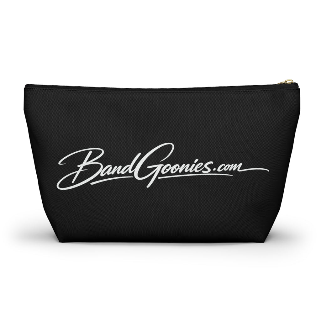 Accessory Pouch w T-bottom | Pink Girl Goonie "Money & Mascara"