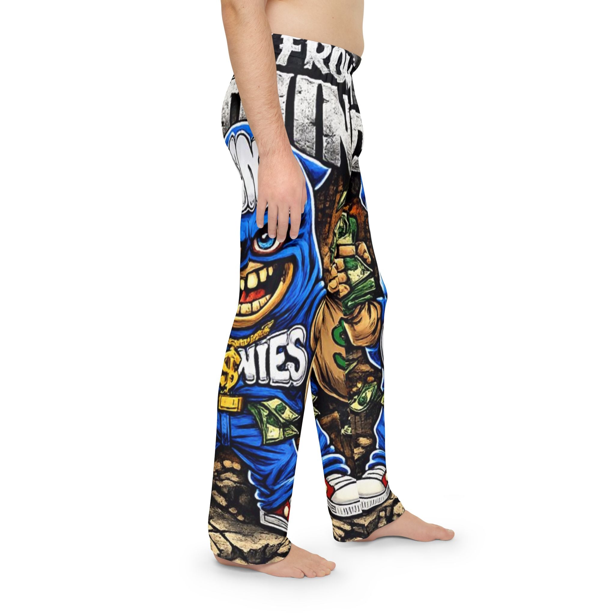 Men's Pajama Pants | Blue Goonie "Built from Nothing"