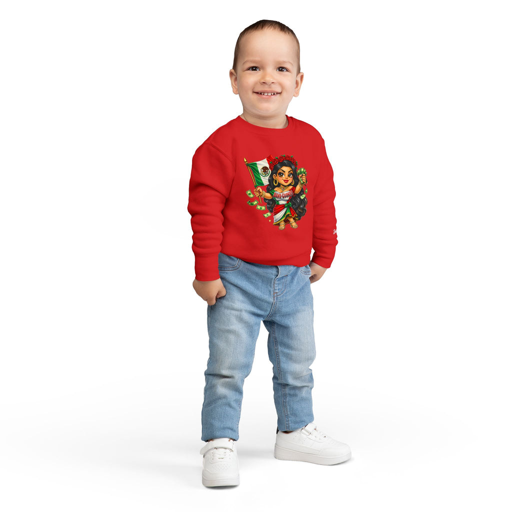 Toddler Sweatshirt | Mexico Girl Goonie