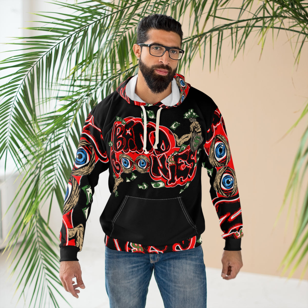 Goonie Full Graphic Pullover Hoodie