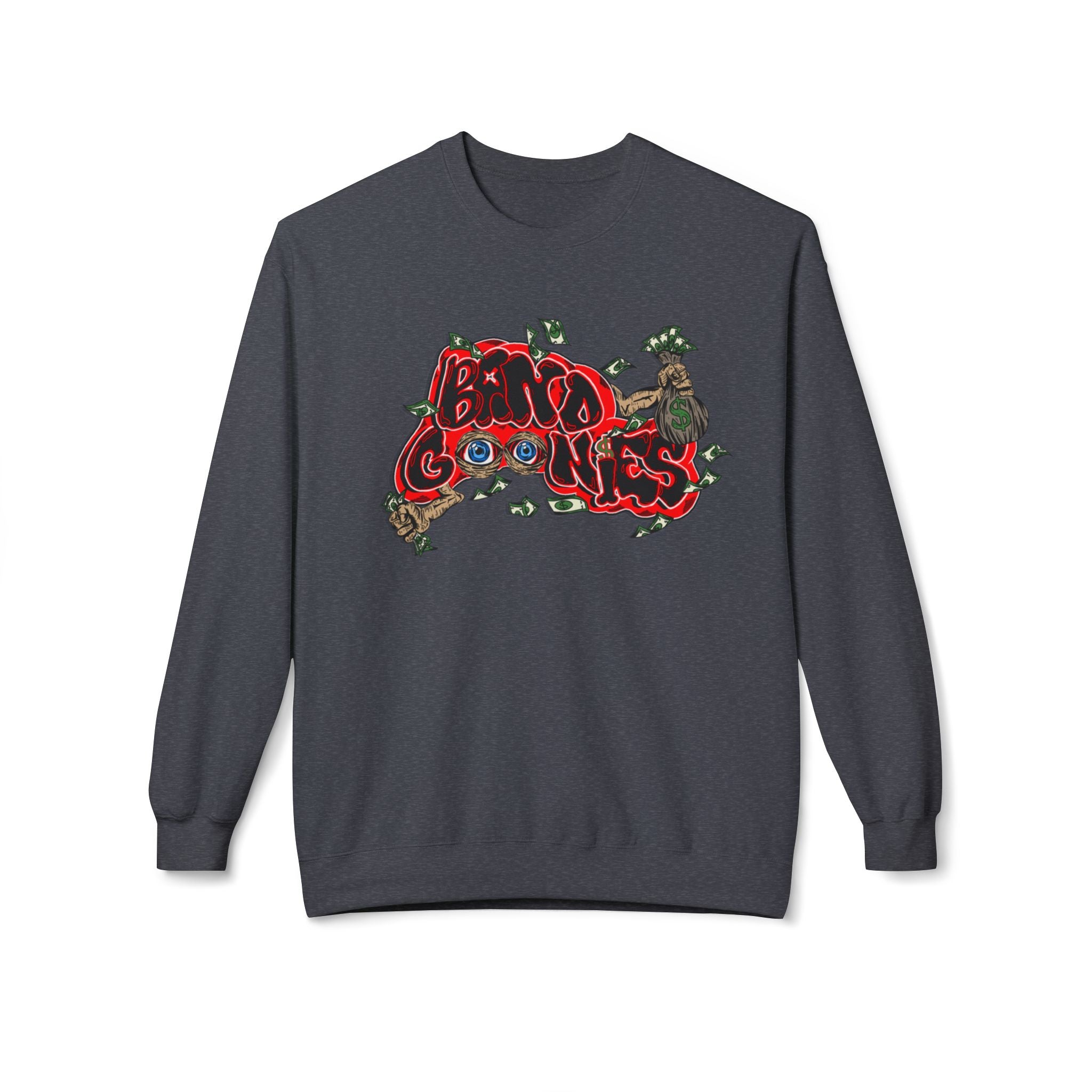 Midweight Soft Style Fleece Crewneck Sweatshirt