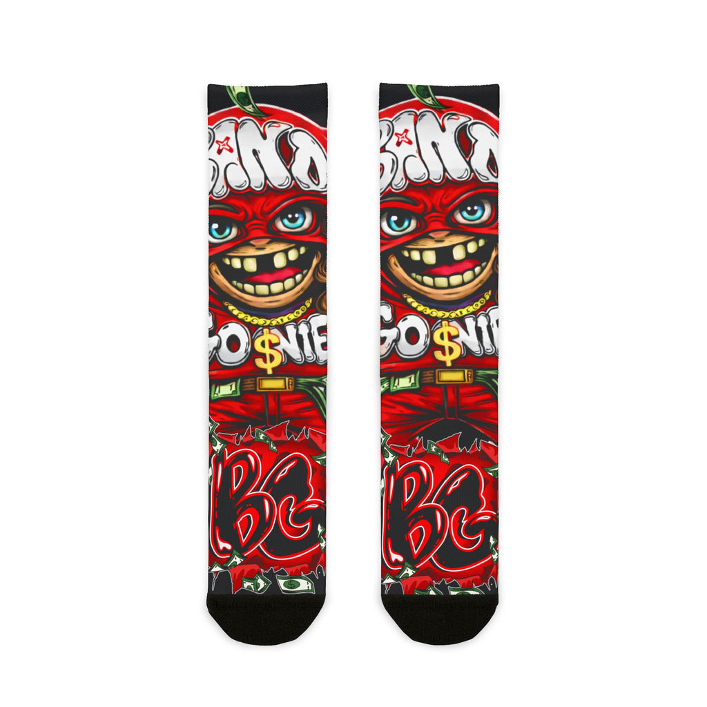 Red Goonie Crew Socks