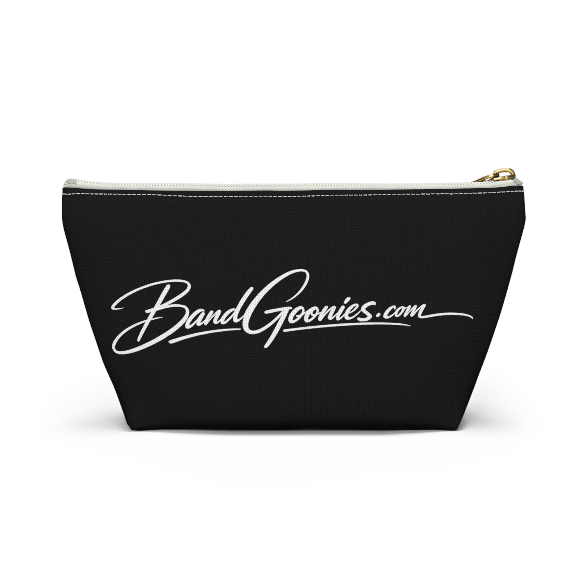 Accessory Pouch w T-bottom | Pink Girl Goonie "Money & Mascara"