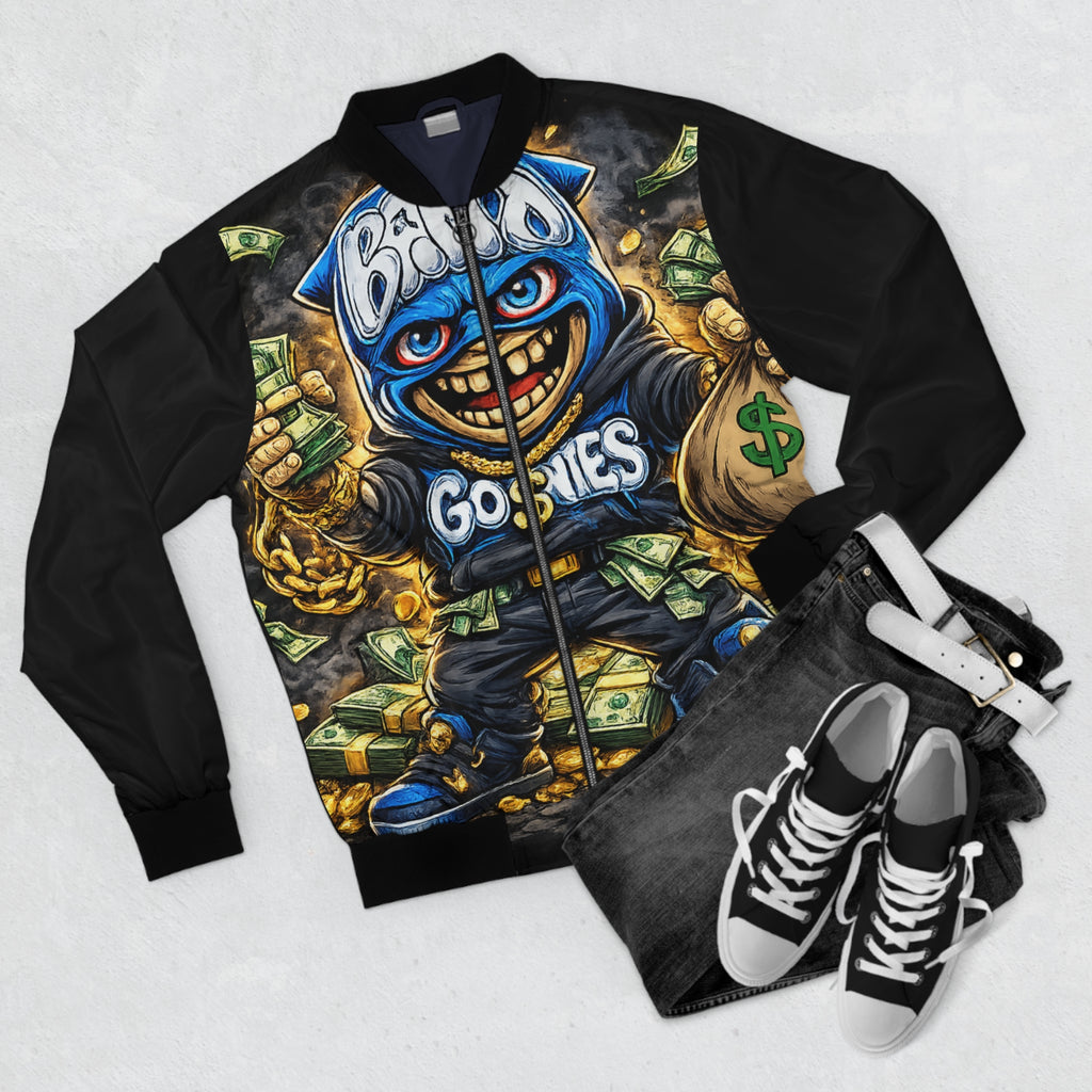 Men's Bomber Jacket Blue Goonie