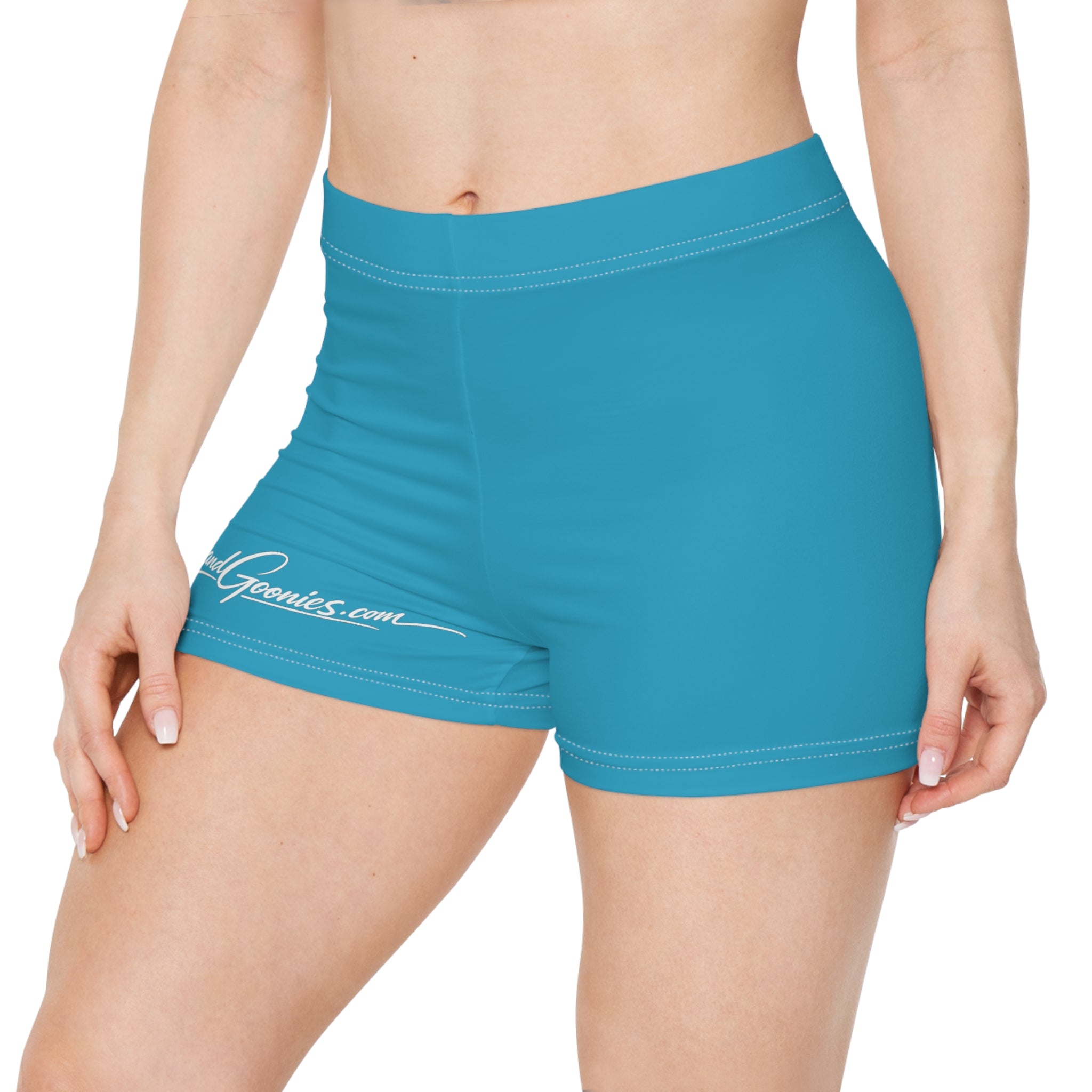 Women's Shorts (Turquoise) | Band Goonies Branded