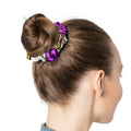 Scrunchie (White) | Orange & Purple Band Goonies