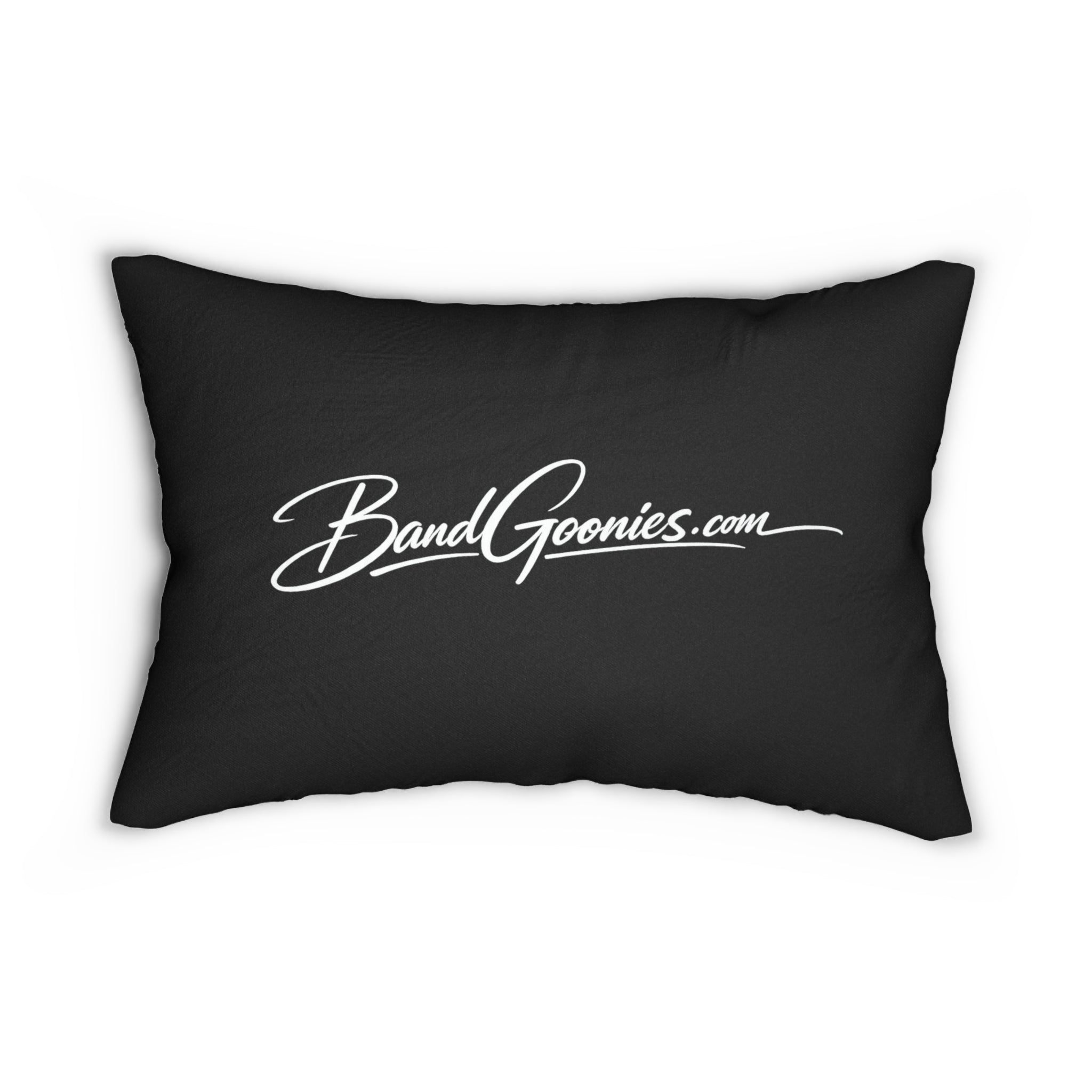 Polyester Pillow | Red Girl Goonie "Blessed, Not Lucky"