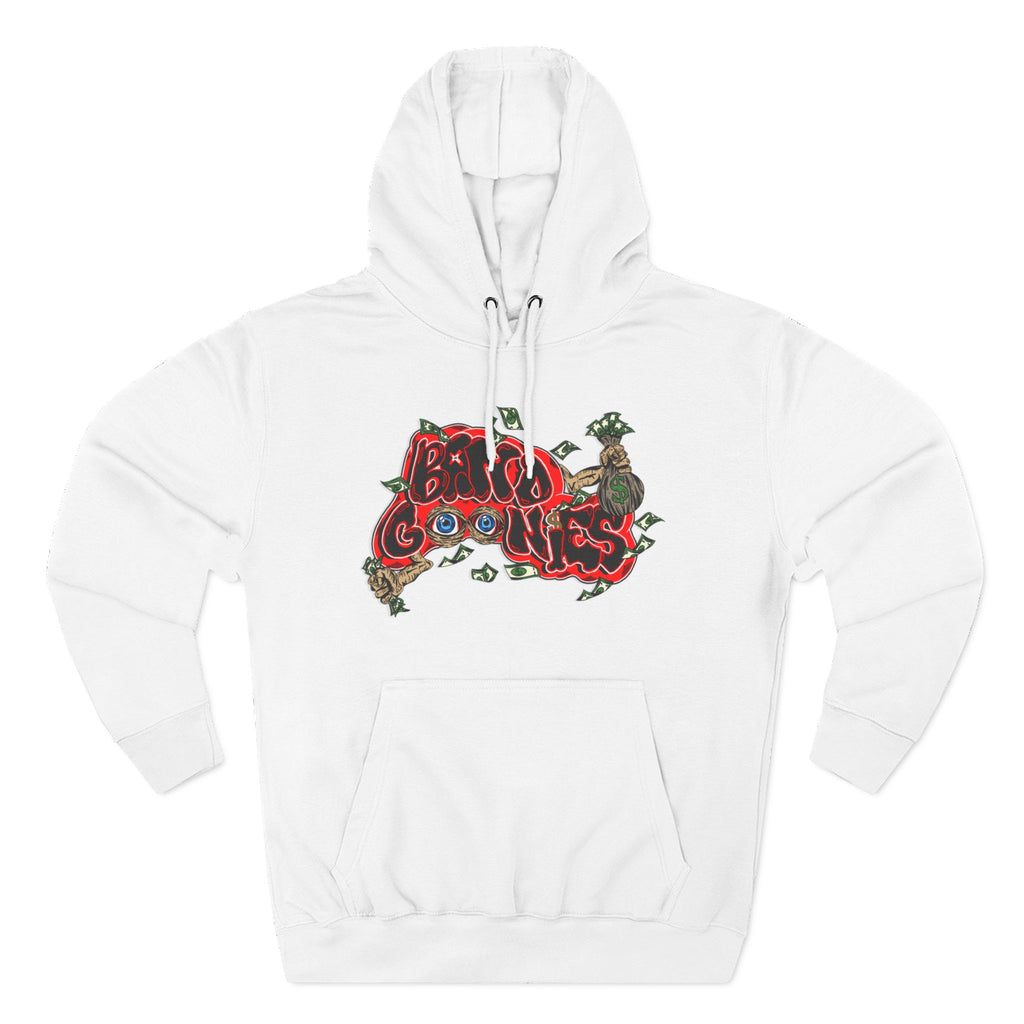 Three-Panel Fleece Hoodie
