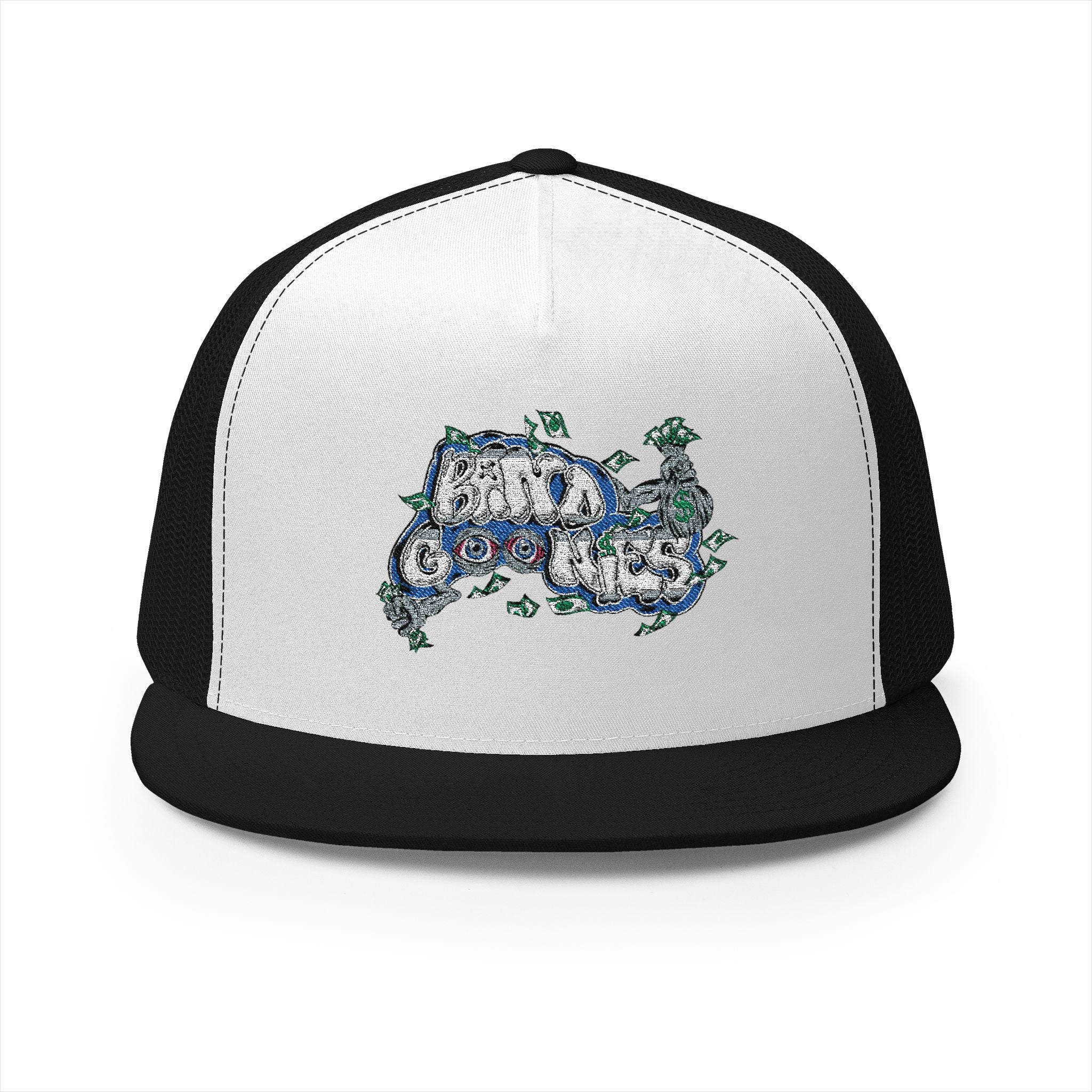5 Panel Trucker Cap Blue Band Goonies (Embroidery)
