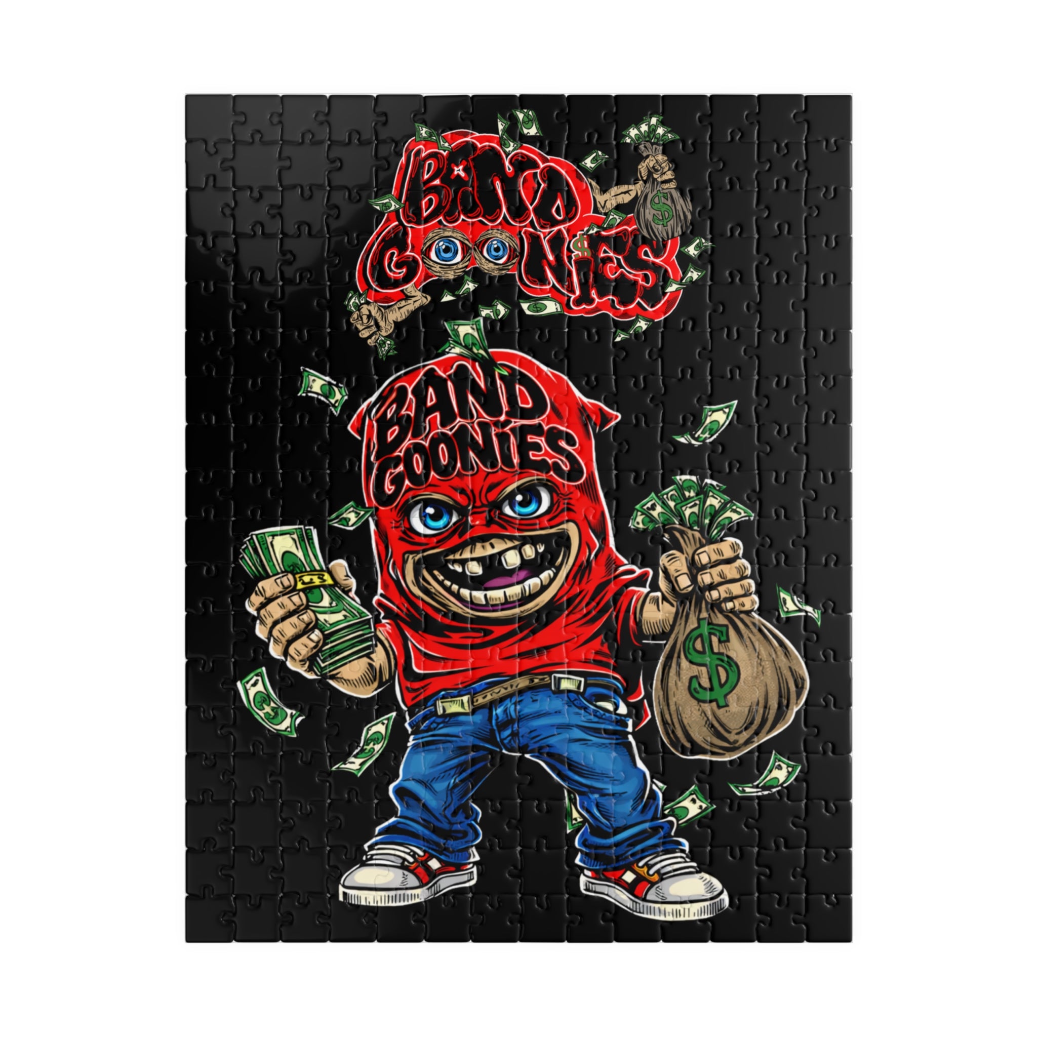 Puzzle (110, 252, 520, 1014-piece) | Black & Red