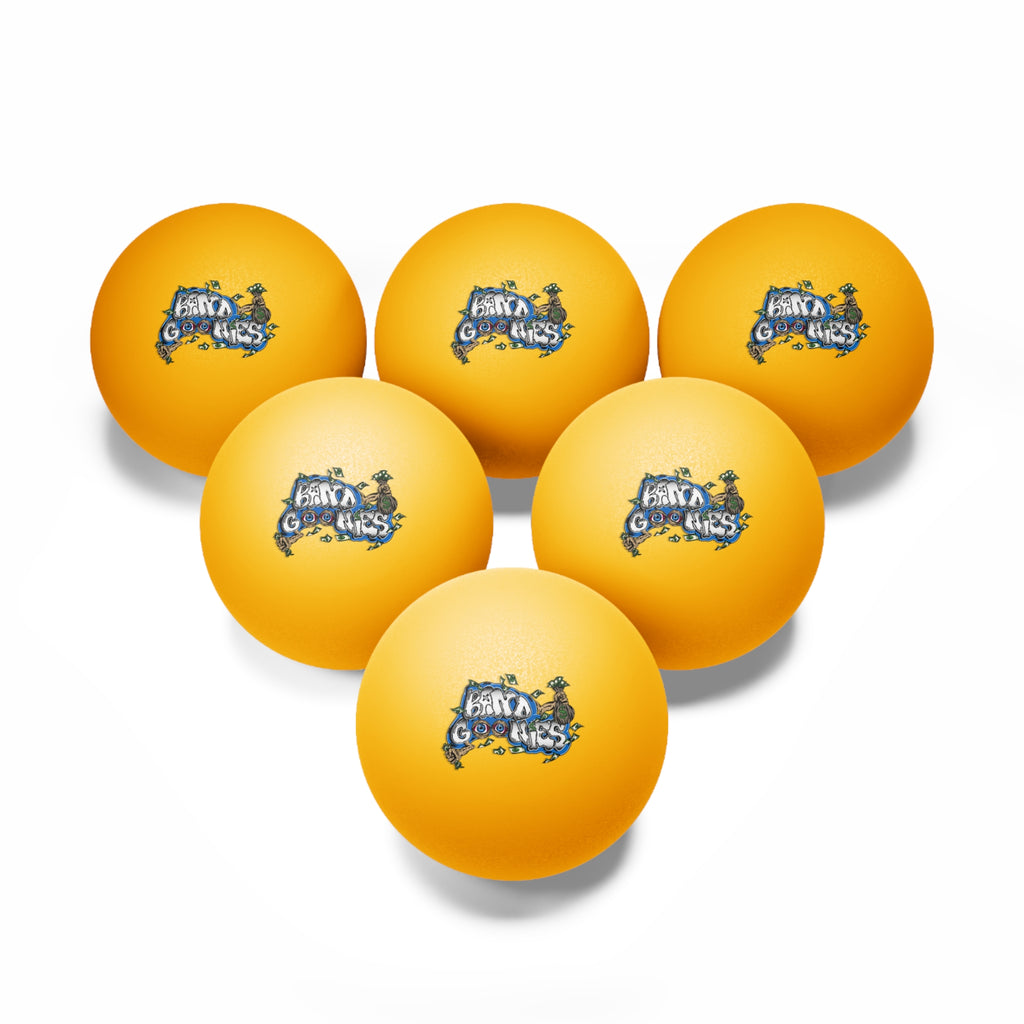 Ping Pong Balls, 6 pcs | Blue Band Goonies