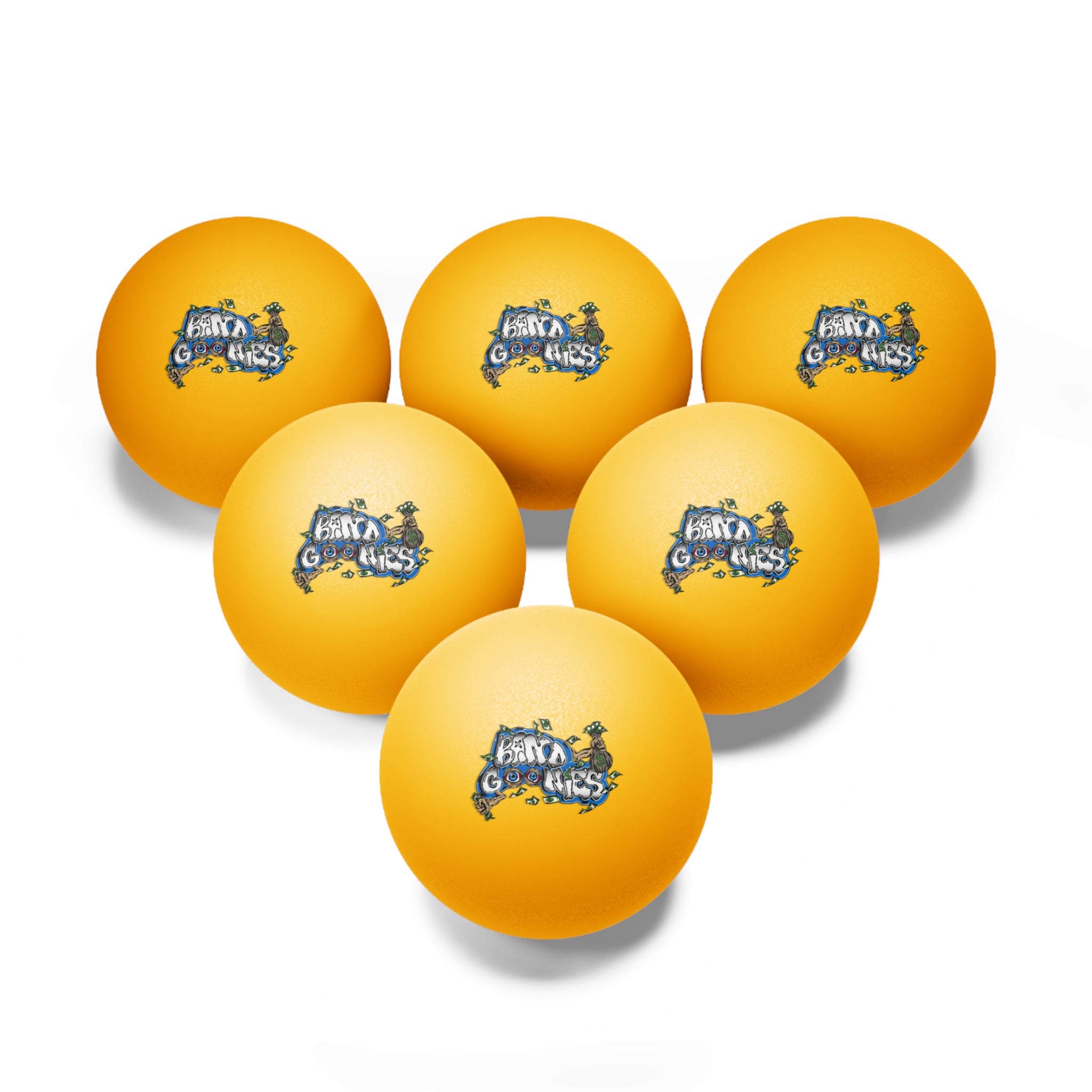 Ping Pong Balls, 6 pcs | Blue Band Goonies