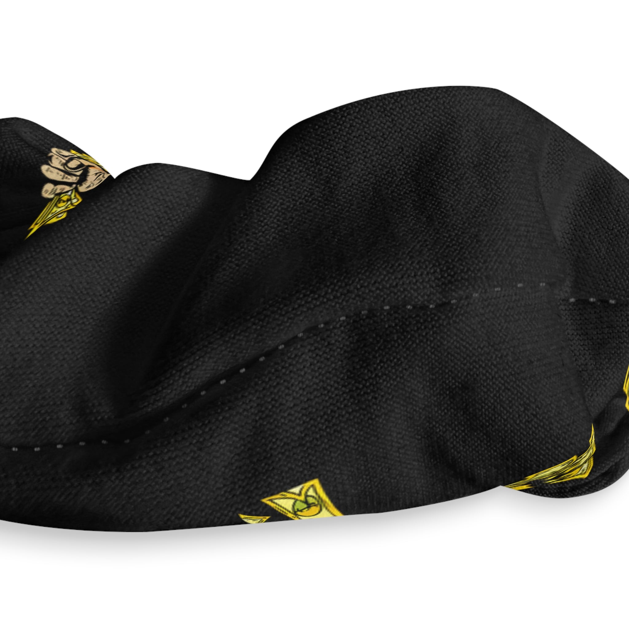 Scrunchie (Black) | Yellow Band Goonies