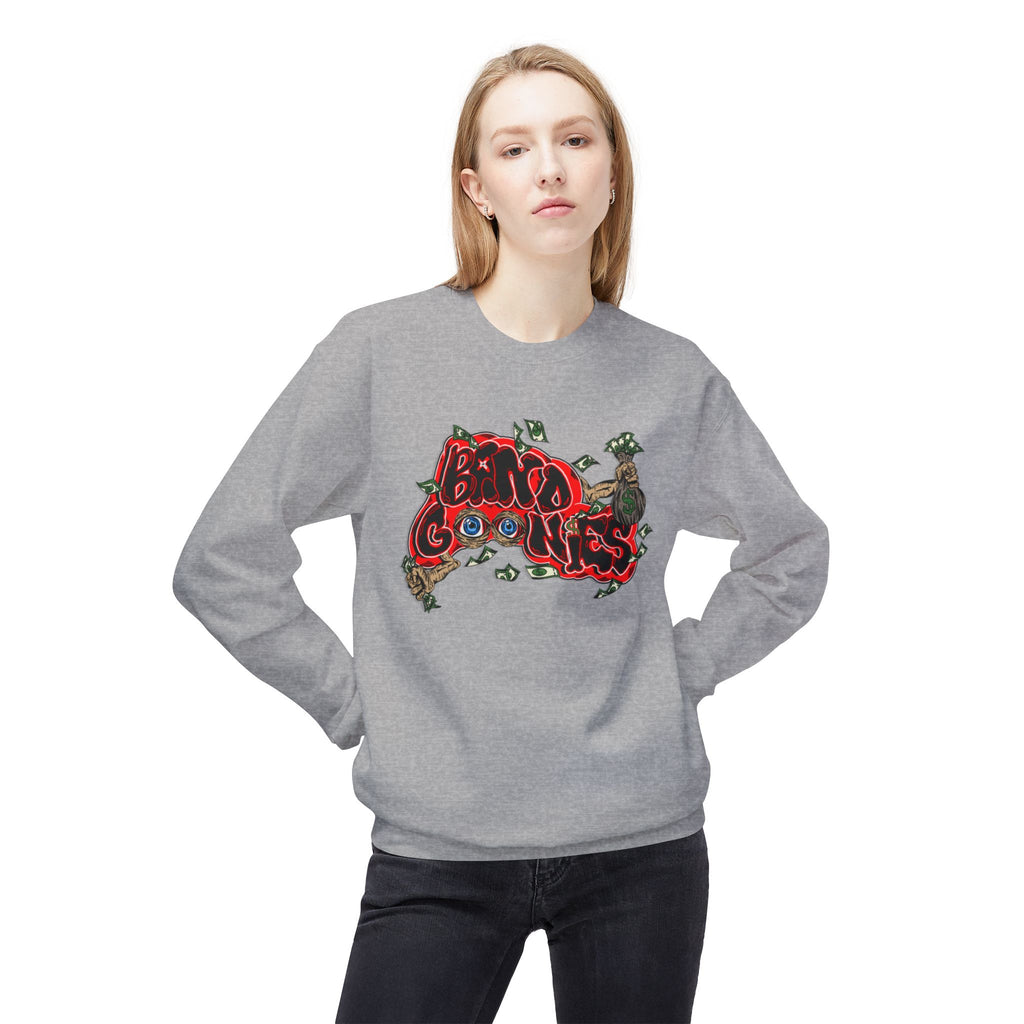 Midweight Soft Style Fleece Crewneck Sweatshirt