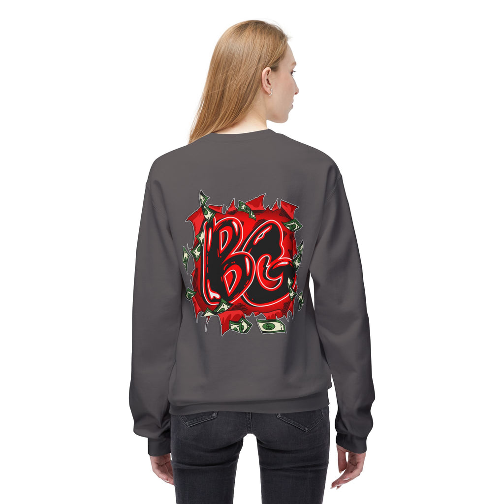 Midweight Soft Style Fleece Crewneck Sweatshirt