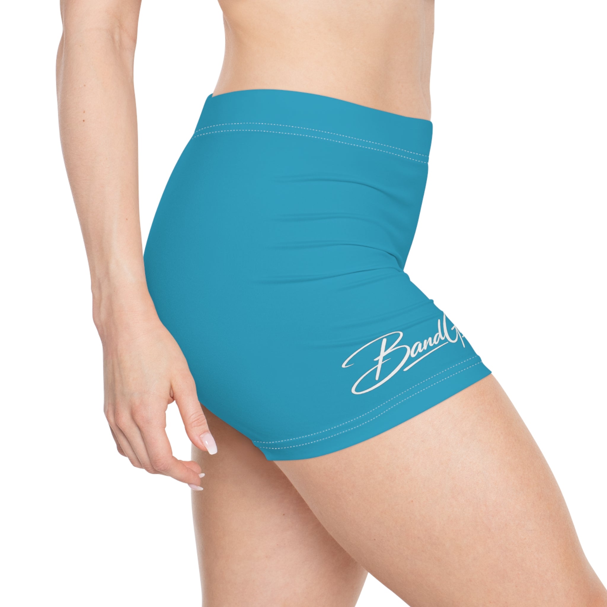 Women's Shorts (Turquoise) | Band Goonies Branded