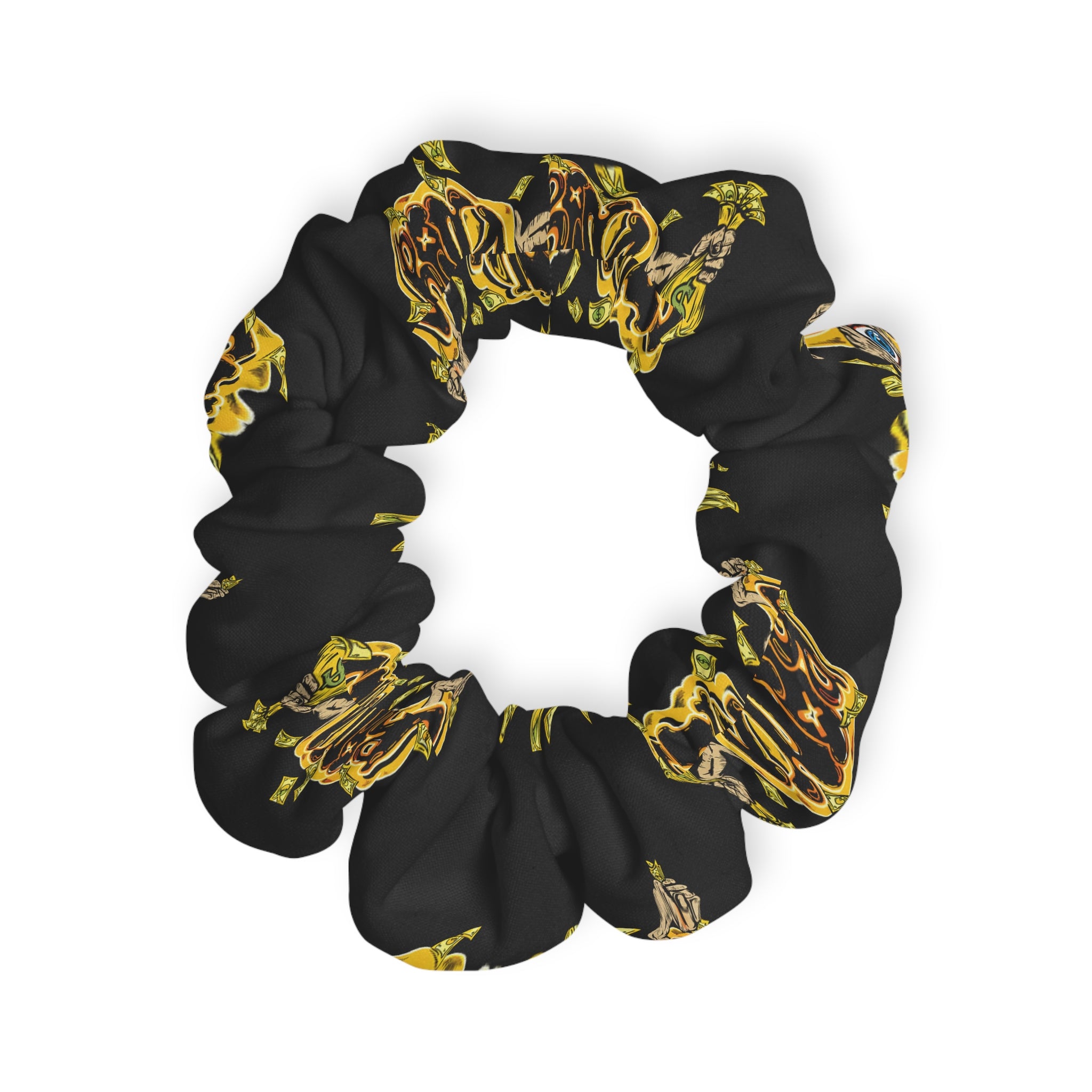 Scrunchie (Black) | Yellow Band Goonies