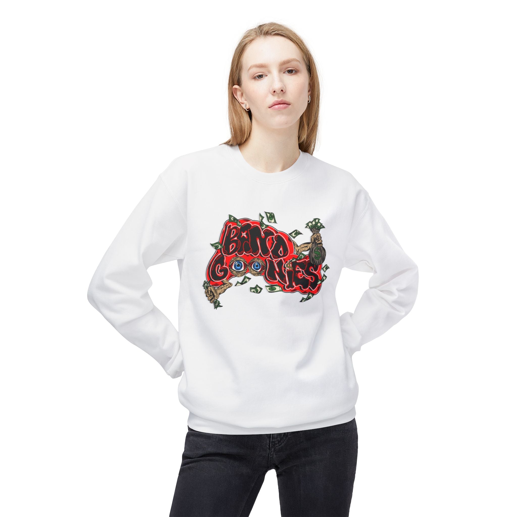 Midweight Soft Style Fleece Crewneck Sweatshirt