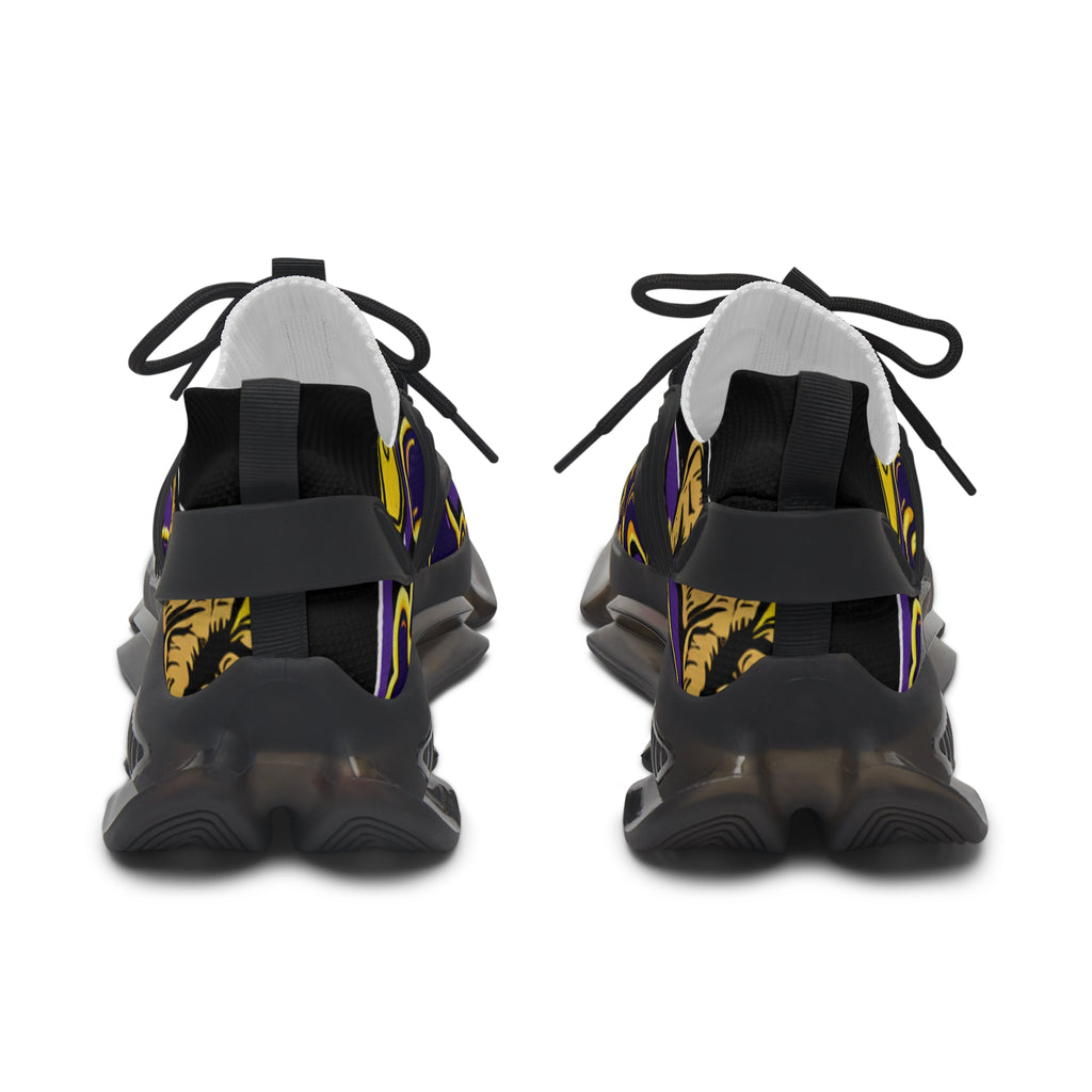 Women's Mesh Sneakers | Purple & Yellow Band Goonies