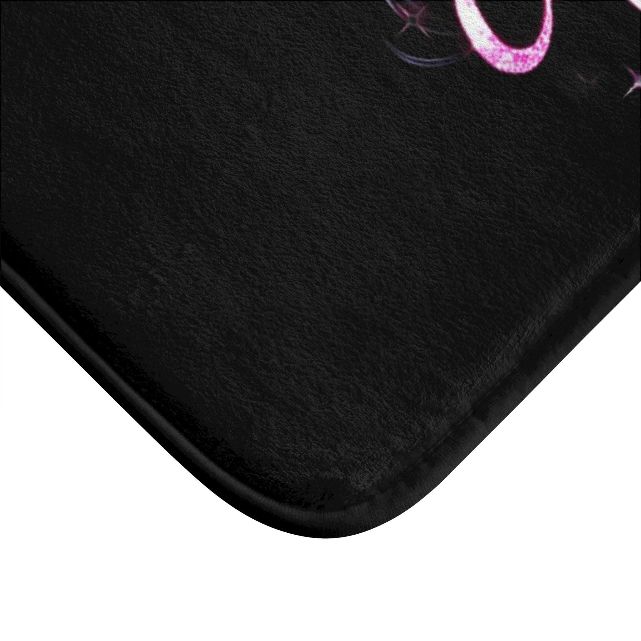 Bathroom Shower Mat | Pink Girl Goonie "Cash, Lashes & Confidence"