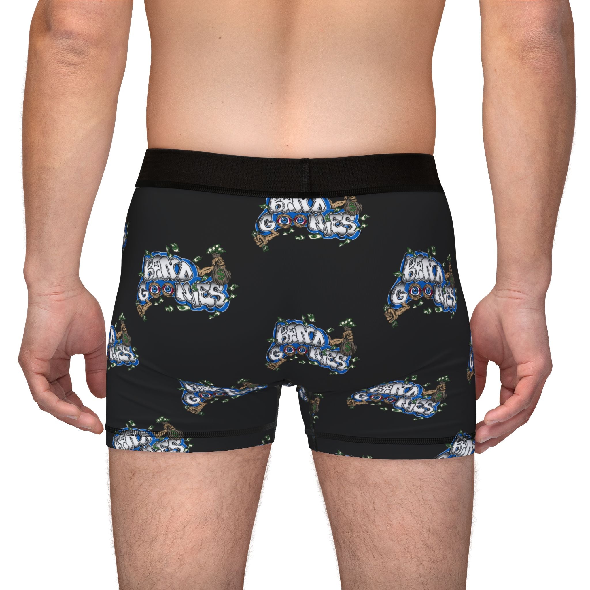 Men's Boxers (Black) | Blue Band Goonies