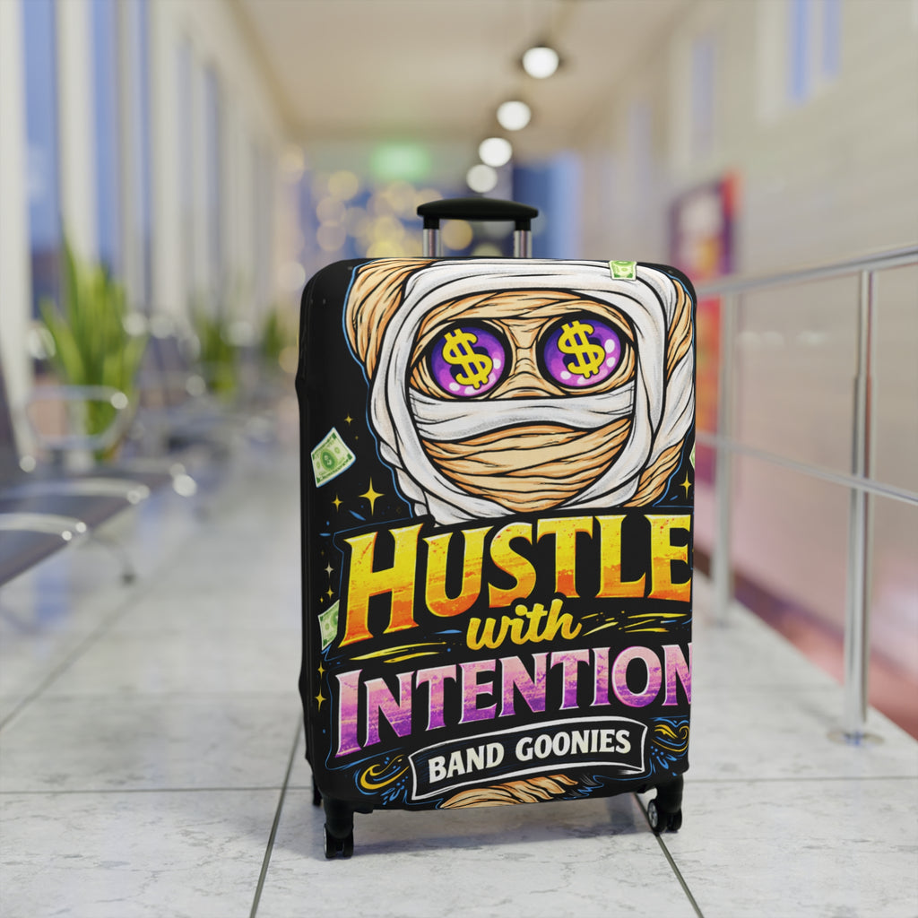 Luggage Cover | OG Goonie "Hustle with Intention"