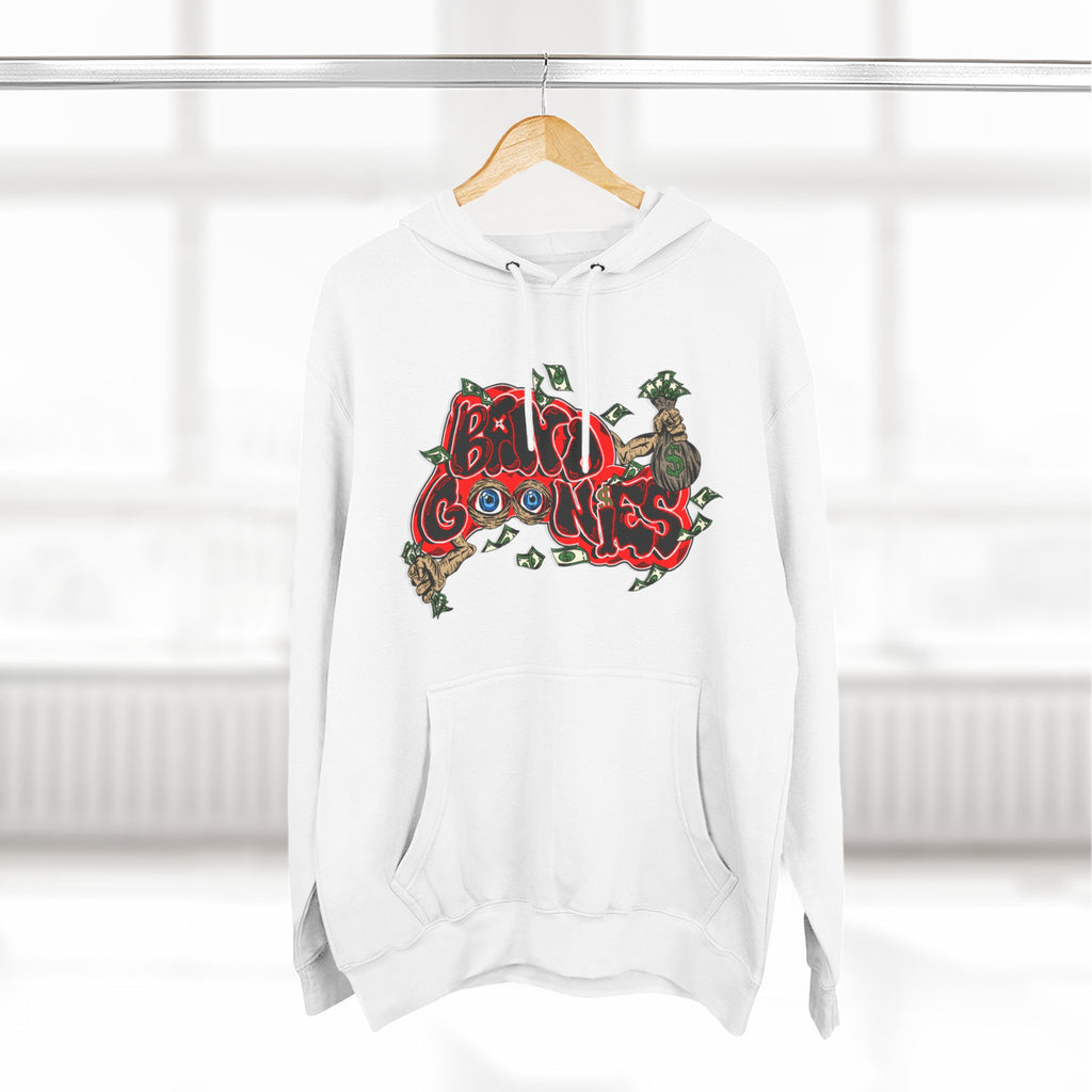 Three-Panel Fleece Hoodie