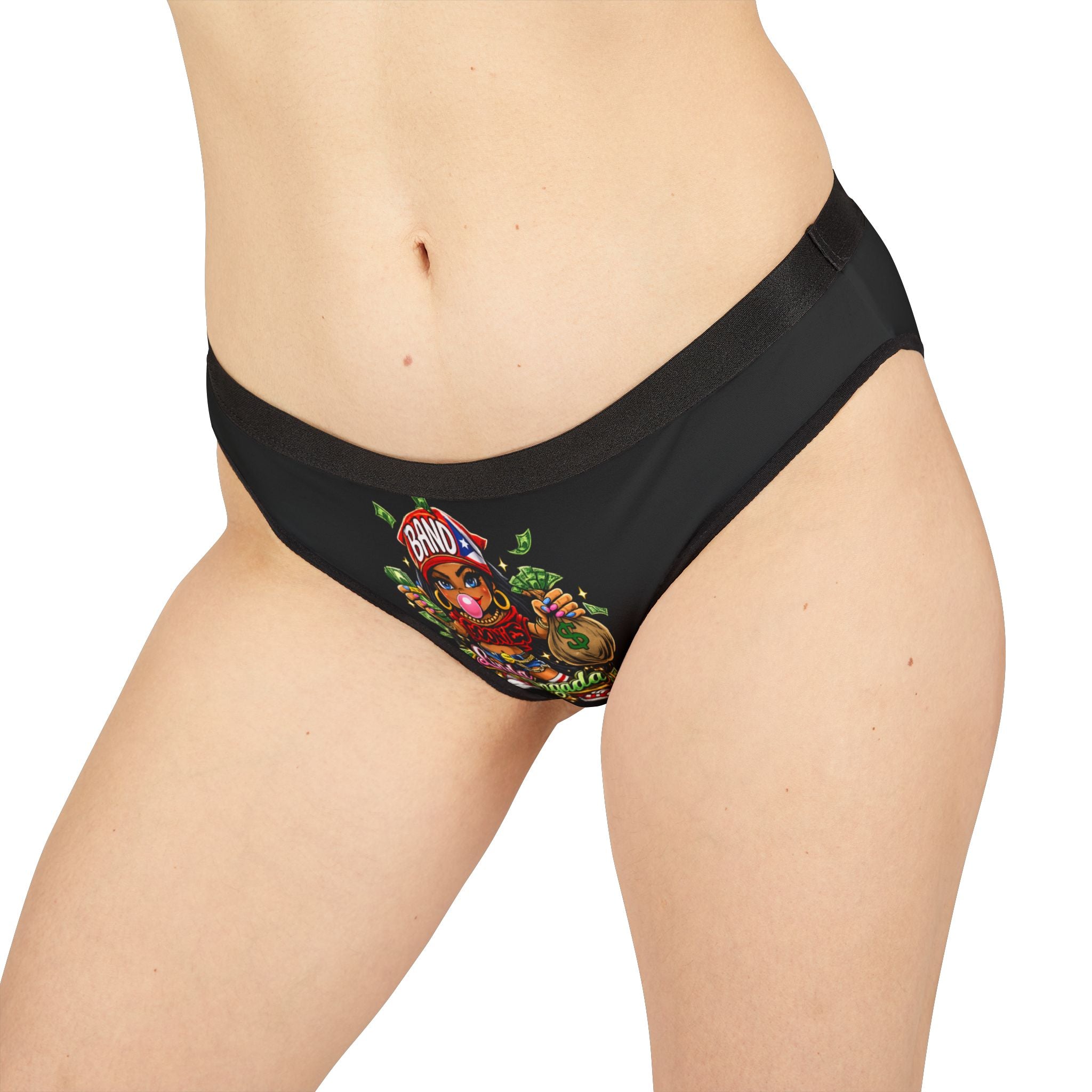 Women's Underwear (Black) | Red Girl Goonie "Linda y Pagada"