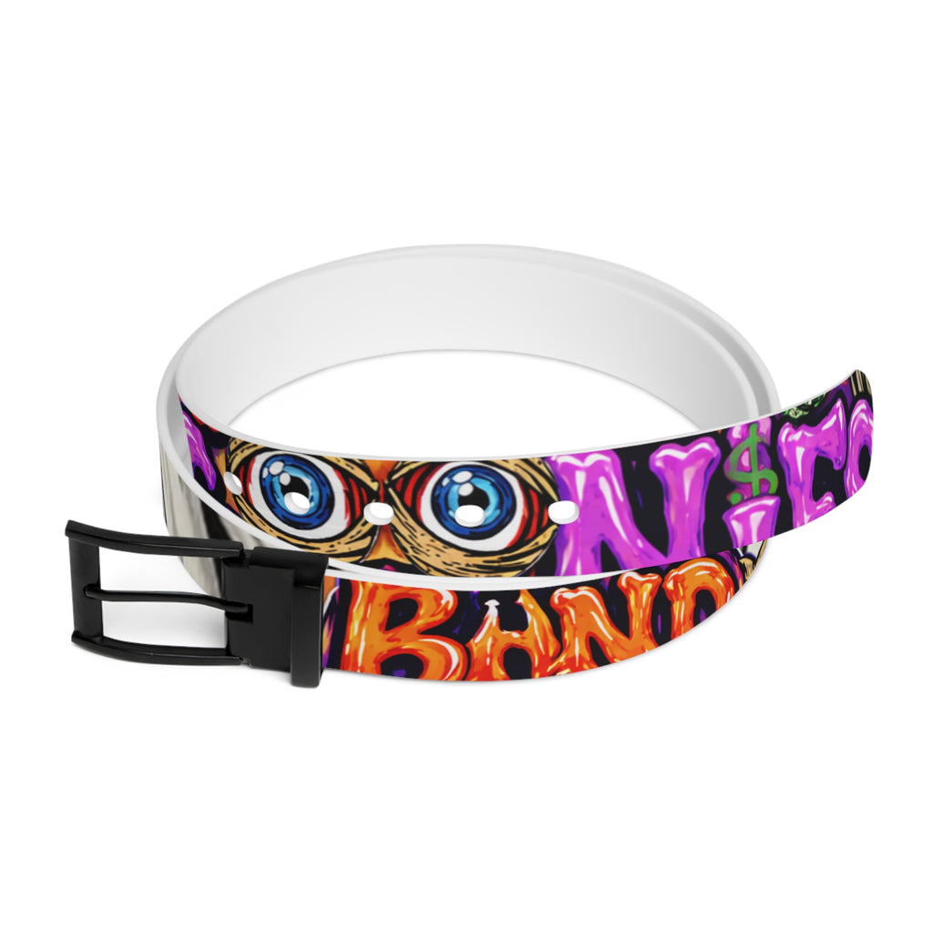 Belt (White) | Orange & Purple Band Goonies