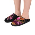 Women's Indoor Slippers | Pink Girl Goonie "Money Mindset"