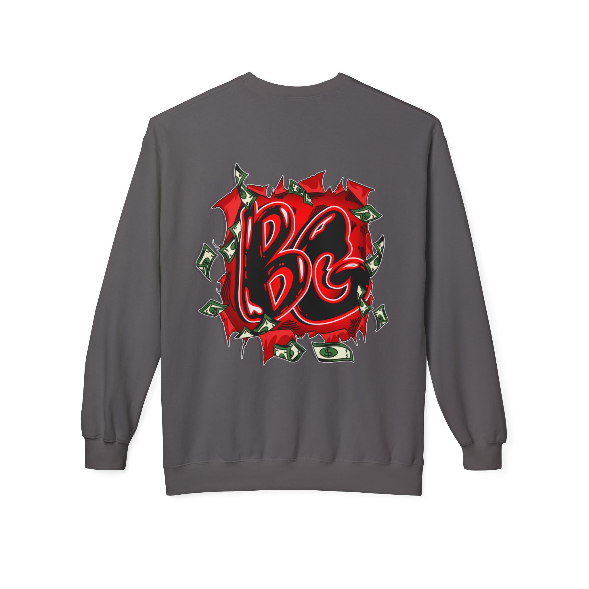 Midweight Soft Style Fleece Crewneck Sweatshirt